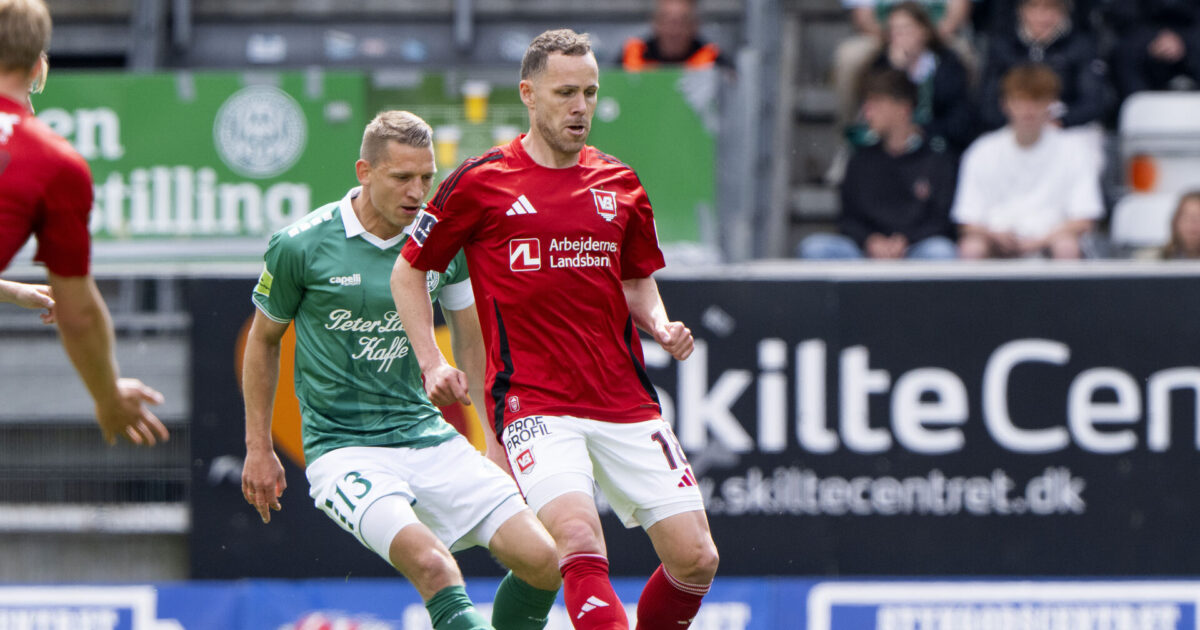 Medie: Vejle holder på garvet angriber Foto: Bo Amstrup/Ritzau Scanpix