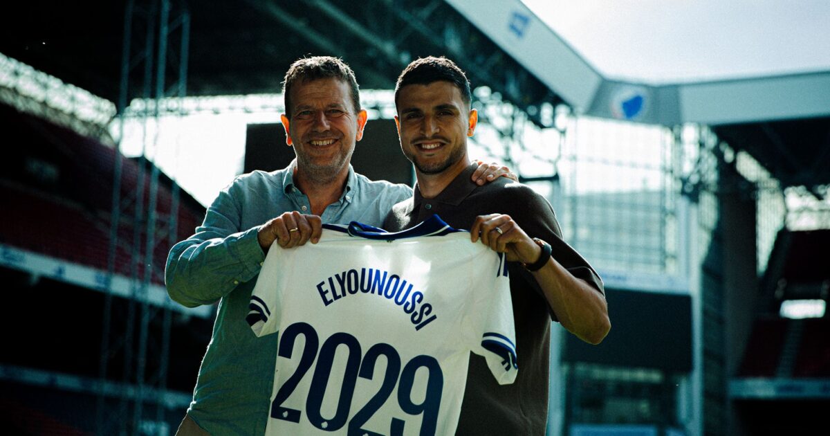 Officielt: Elyounoussi skriver lang kontrakt i FCK Foto: F.C. København