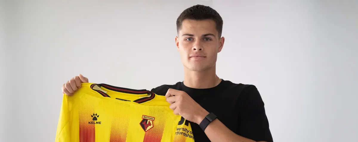 Kjerrumgaard åbner målkonto med manér: Sikrer Watford første sejr Foto: Watford