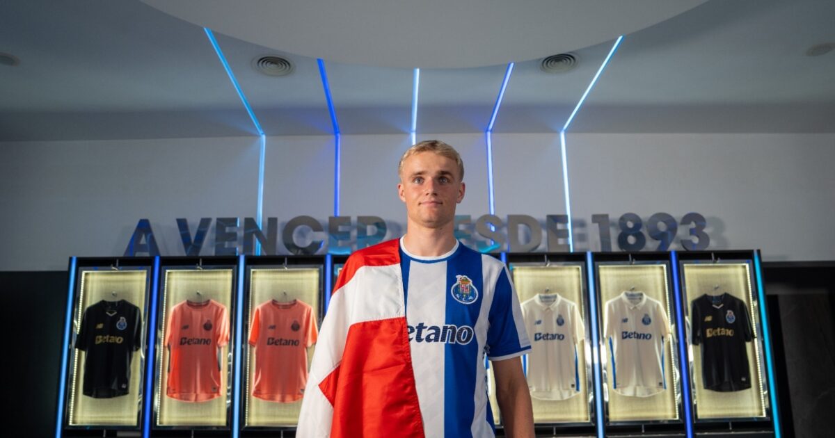 Victor Froholdt får en gigantisk frikøbsklausul Foto: FC Porto