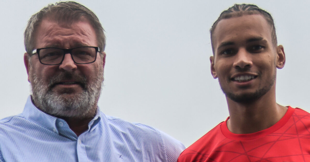 Marvin Egho skifter til Horsens-rival Foto: Hvidovre IF