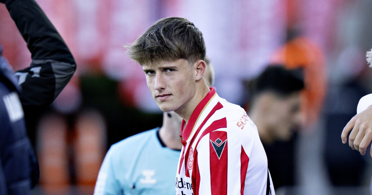 18-årig angriber valgt som starter efter Mathias Jørgensen-salg Foto: Henning Bagger/Ritzau Scanpix