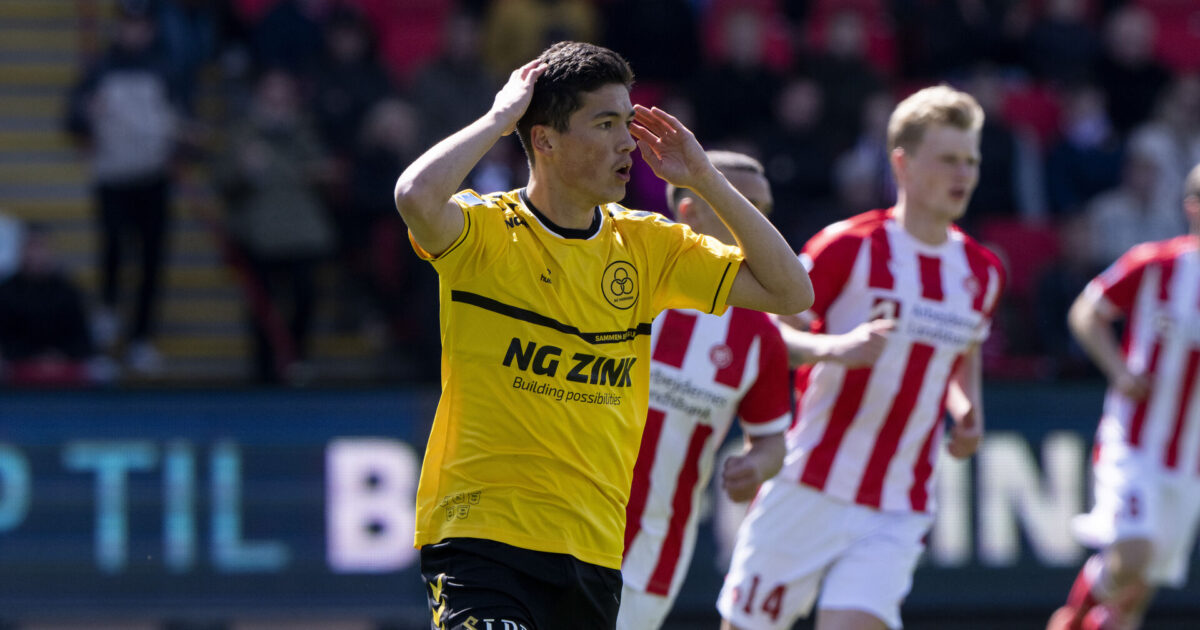 AC Horsens sælger Elijah Just til skotsk fodbold Foto: Bo Amstrup/Ritzau Scanpix