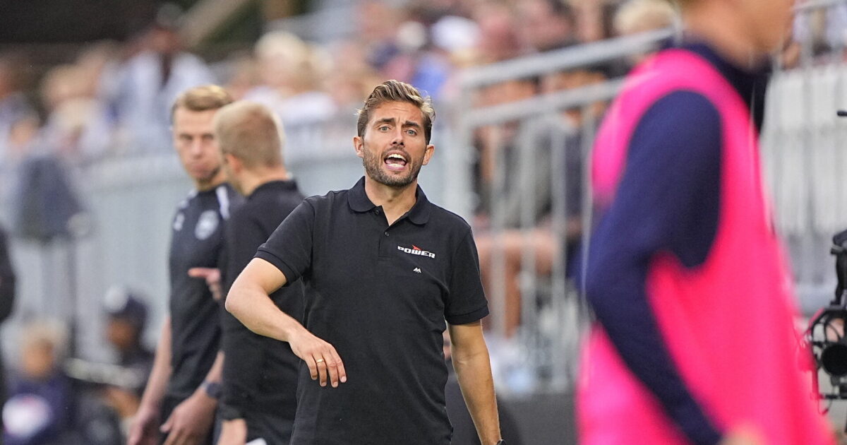 Poulsen om sit skrøbelige AGF-mandskab: Vi bliver rystet når de scorer Foto: Bo Amstrup/Ritzau Scanpix