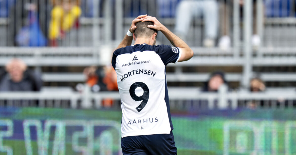 Helt vildt – Patrick Mortensen brænder to straffespark Foto: Henning Bagger/Ritzau Scanpix