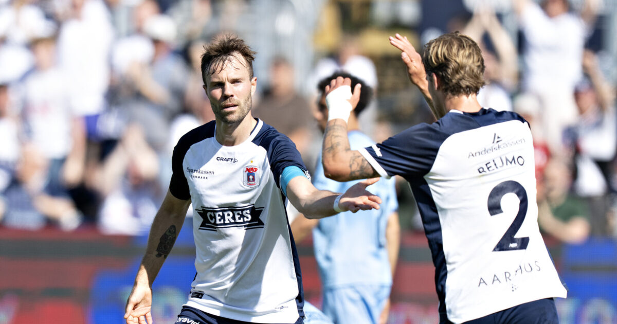 Mortensen kan overgå AGF-legende: Her er Superligaens målkonger Foto: Henning Bagger/Ritzau Scanpix