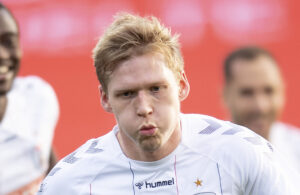 Bror Blume i aktion for AF