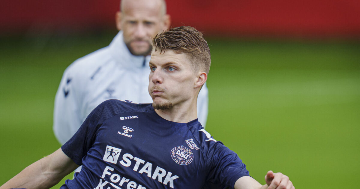 Anton Gaaei-raket vinder Lasse Schöne-prisen i Ajax Foto: Liselotte Sabroe/Ritzau Scanpix