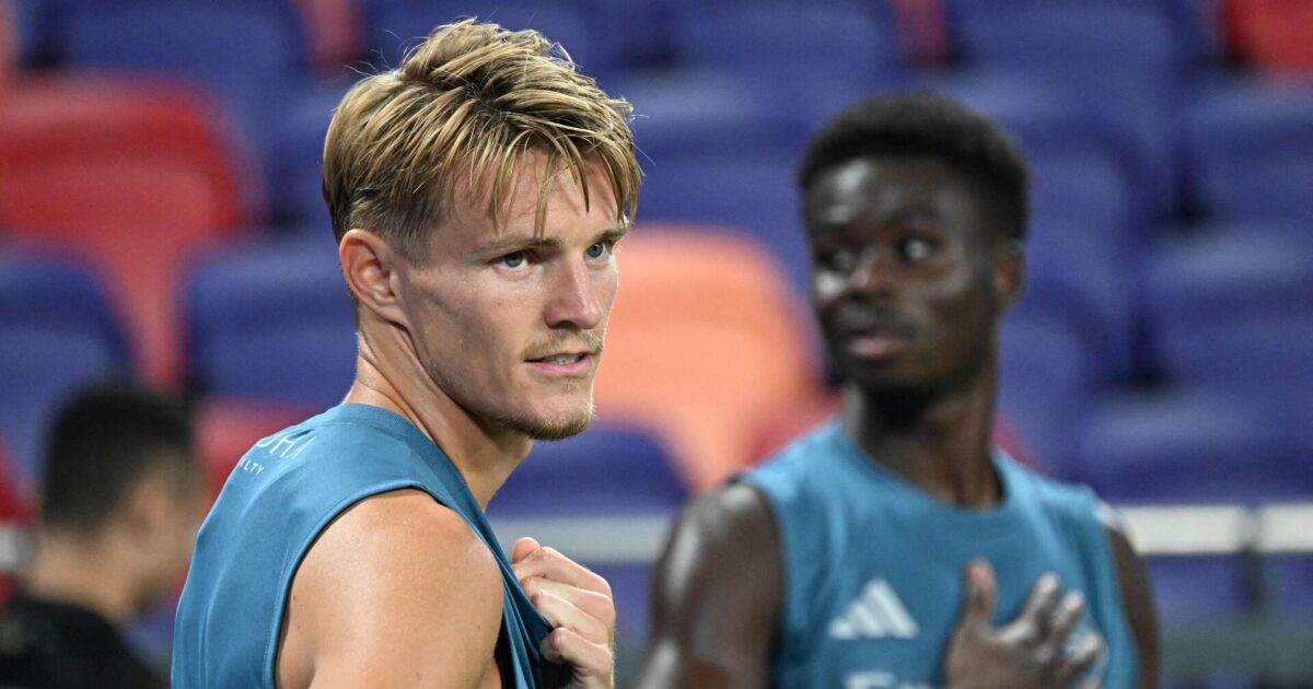 Ødegaard hjælper Gyökeres: Skandinaver ‘bonder’ altid Foto: Peter Parks/AFP/Ritzau Scanpix