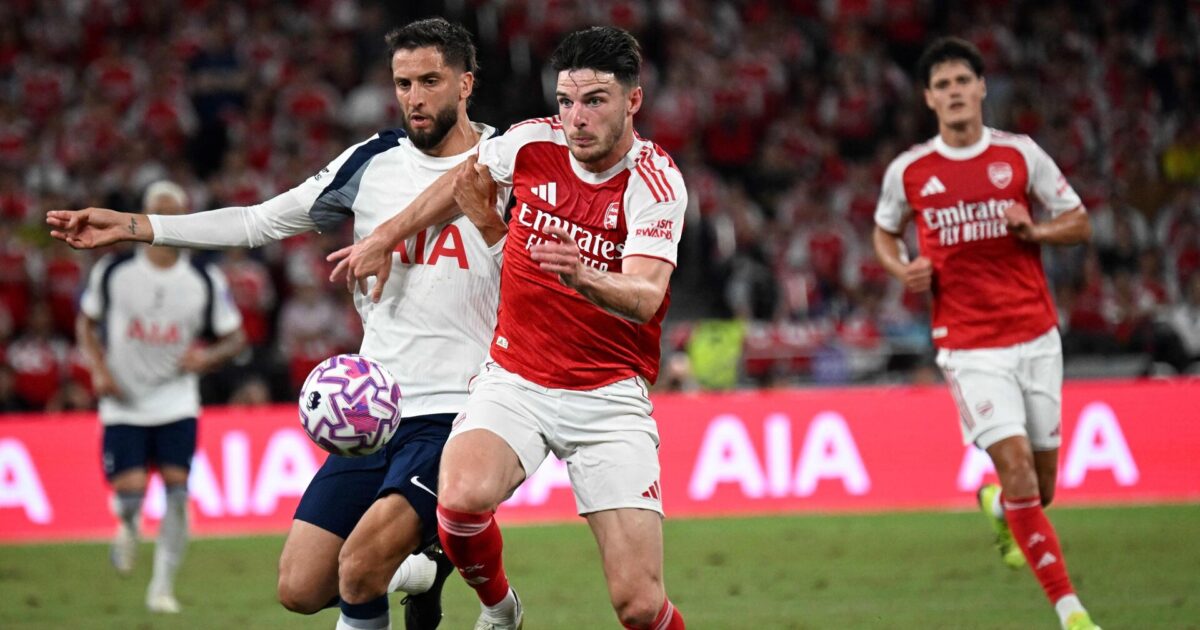 Tottenham besejrer Arsenal i Thomas Franks første North London Derby Foto: Peter Parks/AFP/Ritzau Scanpix