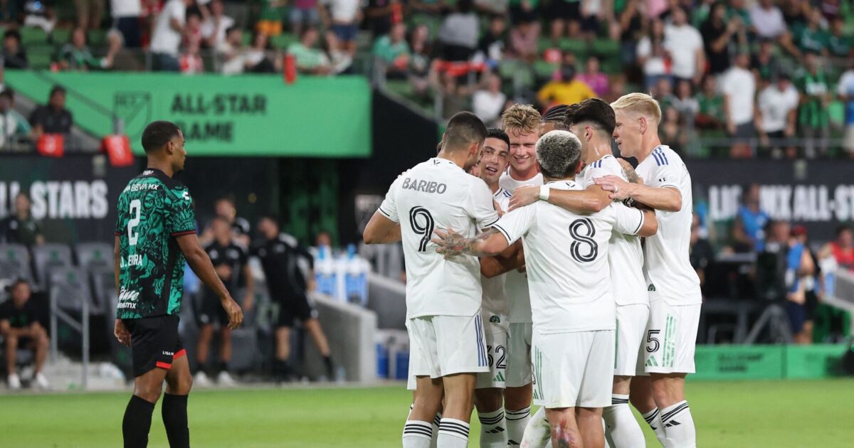 Danskeroplæg i Messi-løst All-Star-show Foto: Photo by Stacy Revere 