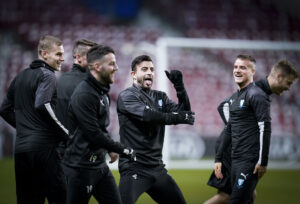 Malmö FF under en træning