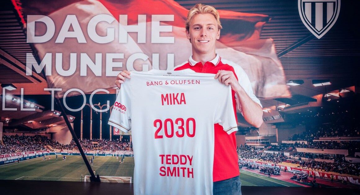 Efter kun seks måneder: Biereth skriver ny kontrakt i AS Monaco Foto: AS Monaco