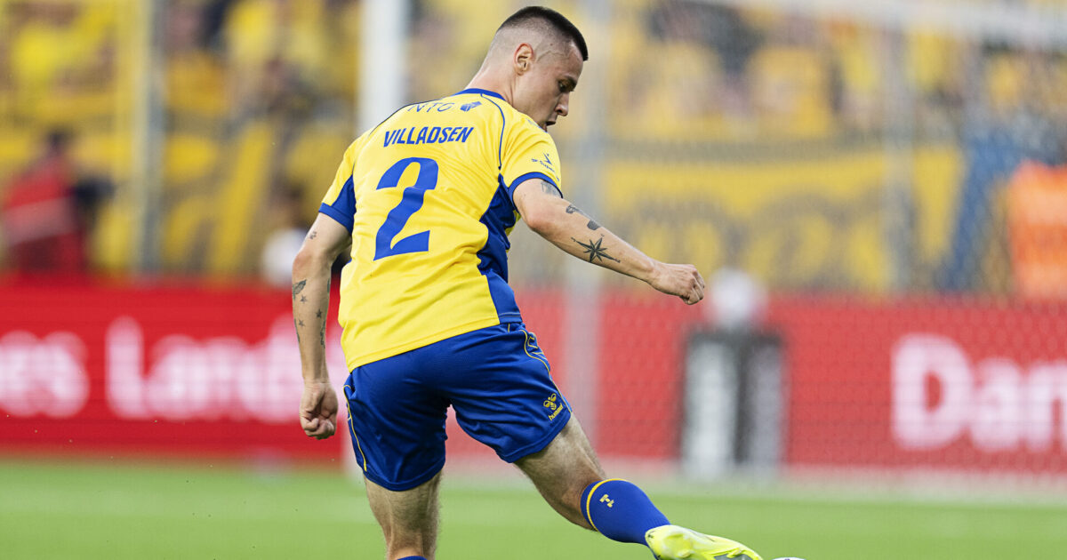 Villadsen blev piftet af: Ikke rart, når man har været i klubben i 12 år Foto: Claus Bech/Ritzau Scanpix