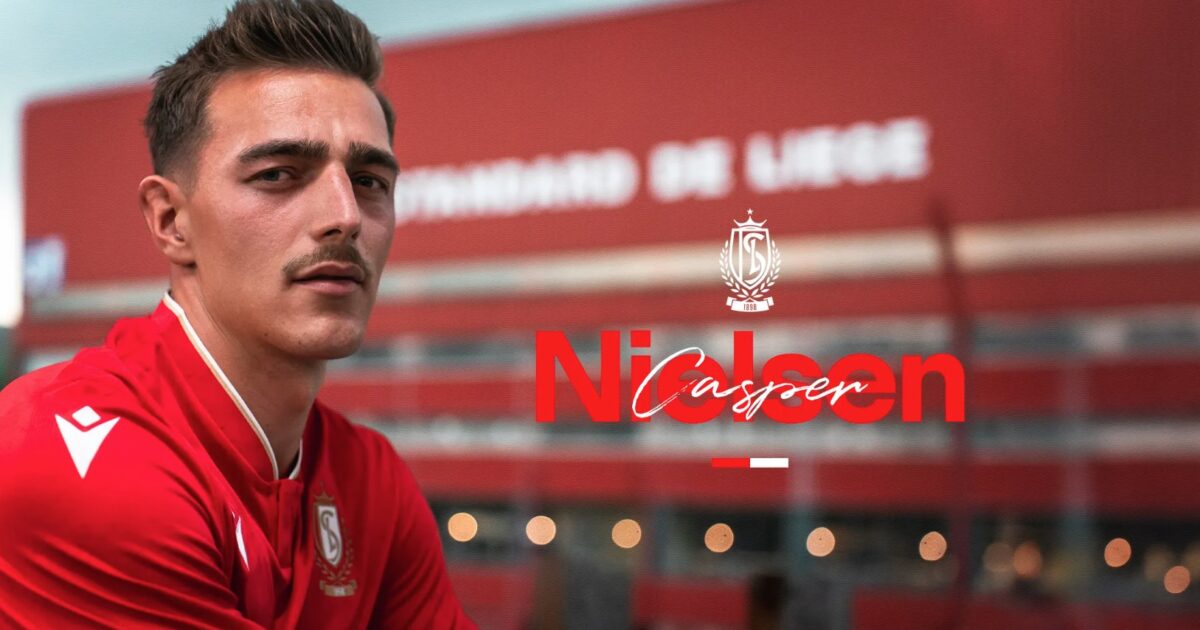 Officielt: Casper Nielsen skifter klub i Belgien Foto: Standard de Liège