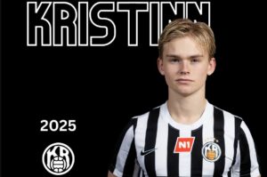 Jóhannes "Jói" Kristinn Bjarnason ved sin tilbagekomst til KR Reykjavik.