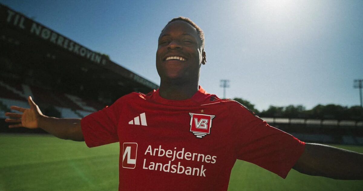 Officielt: Lyngby sælger Amon til Vejle Foto: Vejle Boldklub