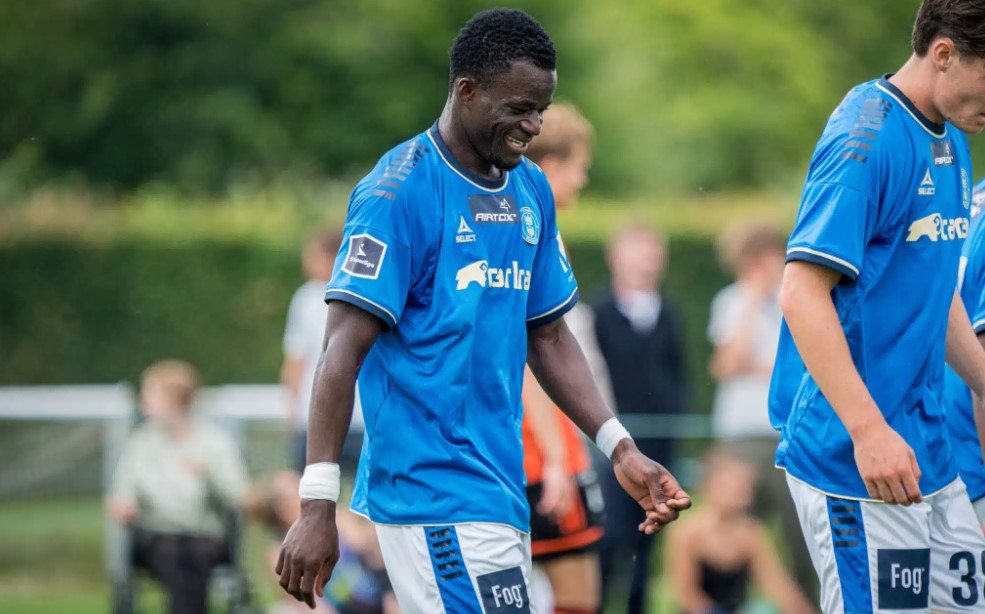 Bekræftet: Lyngby-angriber ramt af skrækskade Foto: Lyngby Boldklub
