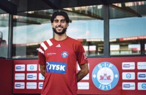 Al Hajj i Silkeborgs trøje