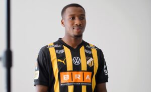 Sanders Ngabo præsenteret i BK Häcken.