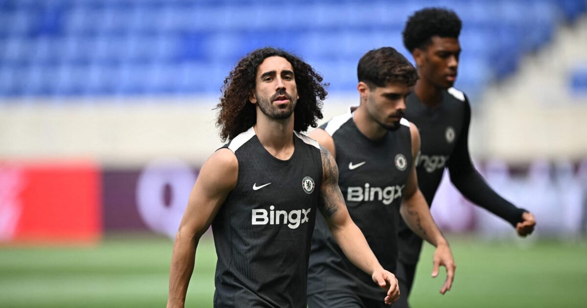 Cucurella ligeglad med pengepræmie: Det er til ejerne Foto: Paul Ellis/AFP/Ritzau Scanpix