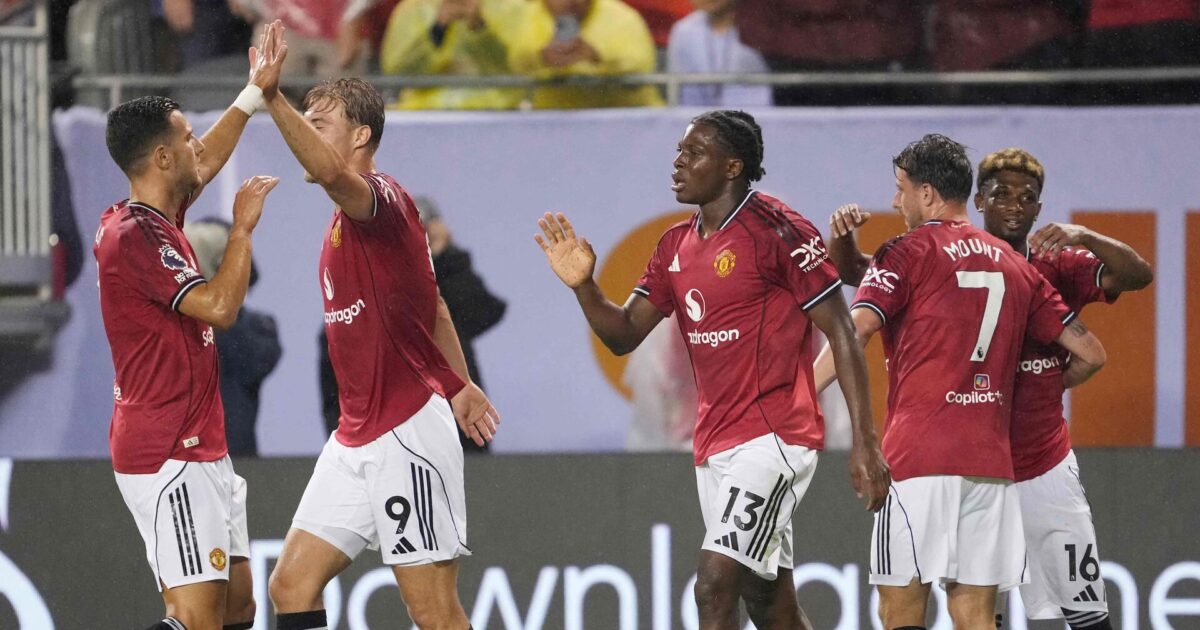 Første United-mål for Dorgu: Er vokset mere ind i holdet Foto: Photo by Patrick McDermott 