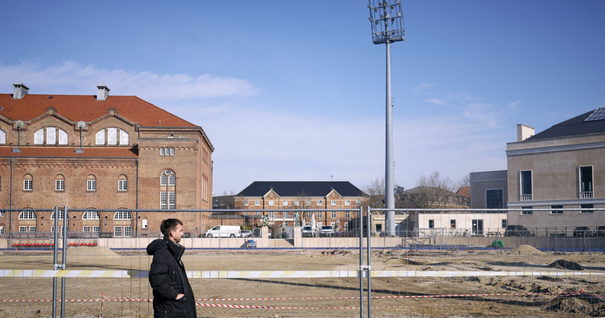 Banearbejde trækker ud: B.93 starter sæsonen på midlertidigt stadion Foto: Niels Ahlmann Olesen/Ritzau Scanpix