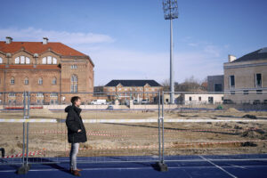 Christian Engell foran Østerbro Stadion.
