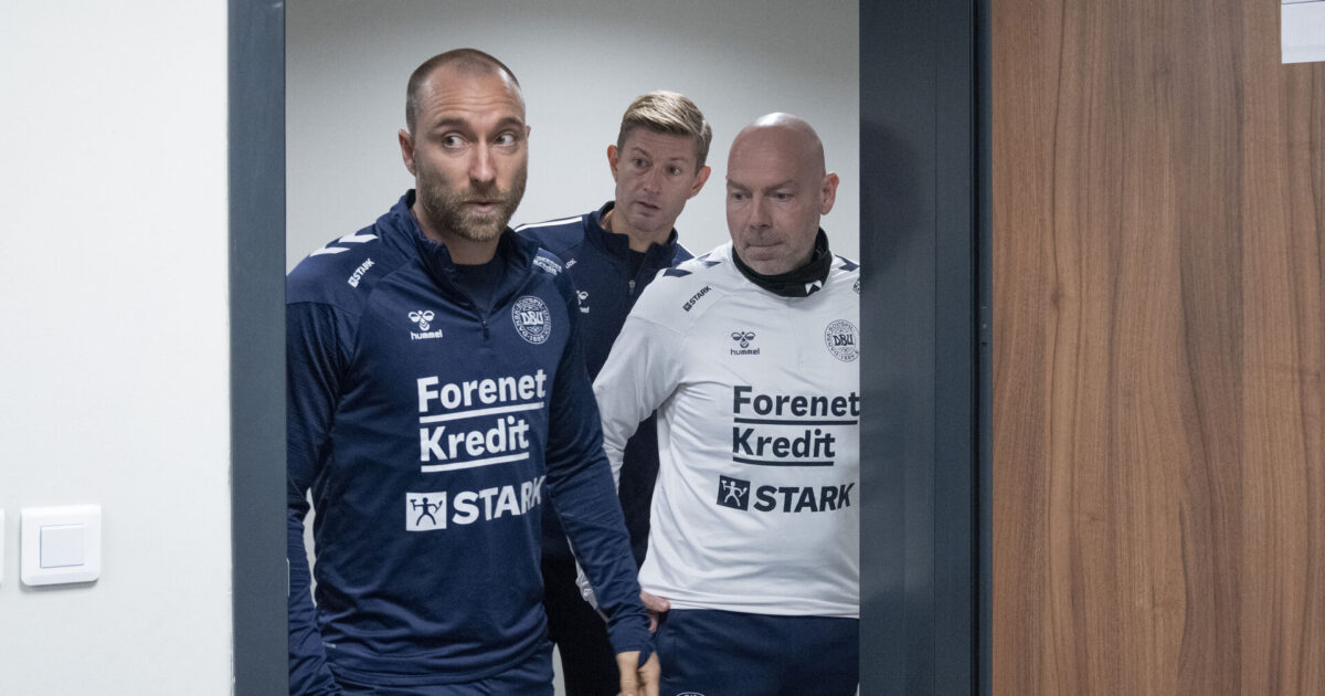 Ingen Eriksen på landsholdet? Riemer melder ud Foto: Bo Amstrup/Ritzau Scanpix