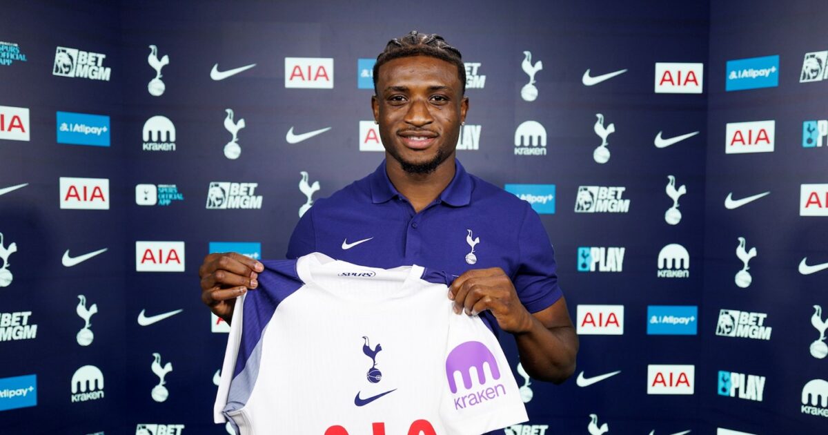 Officielt: Thomas Frank og Tottenham køber Kudus Foto: Tottenham