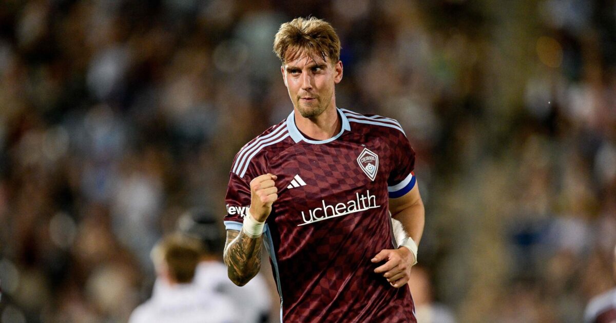 Maxsø scorede, da Jesper Sørensens Vancouver blev nedlagt Foto: Photo by Dustin Bradford 