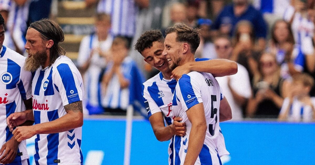 Bürgy med vanvidsscoring i OB’s første Superliga-sejr Foto: OB