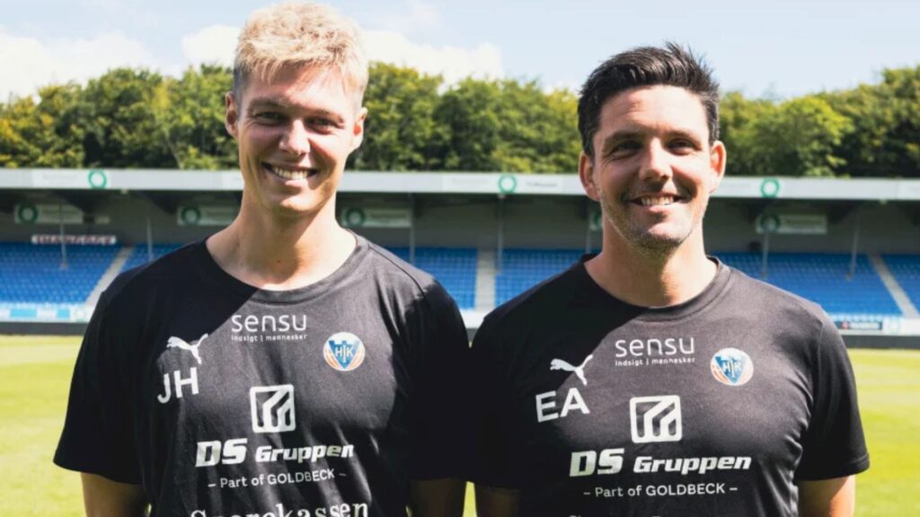 Antonsen og Hjort smiler