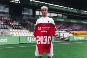 Markus Walker har skrevet under på en ny kontrakt med FC Nordsjælland