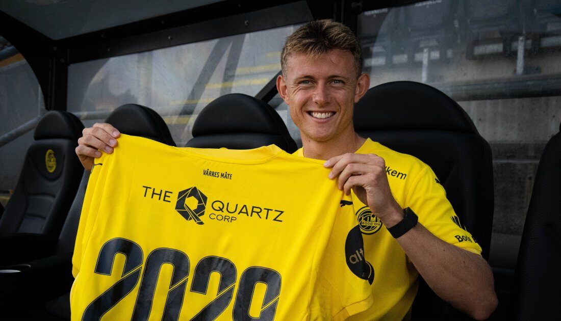 Officielt: AaB sælger Mathias Jørgensen Foto: Bodø/Glimt FK