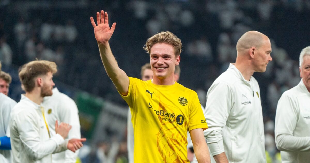 Officielt: Jeppe Kjær solgt til svensk fodbold Foto: FK Bodø/Glimt
