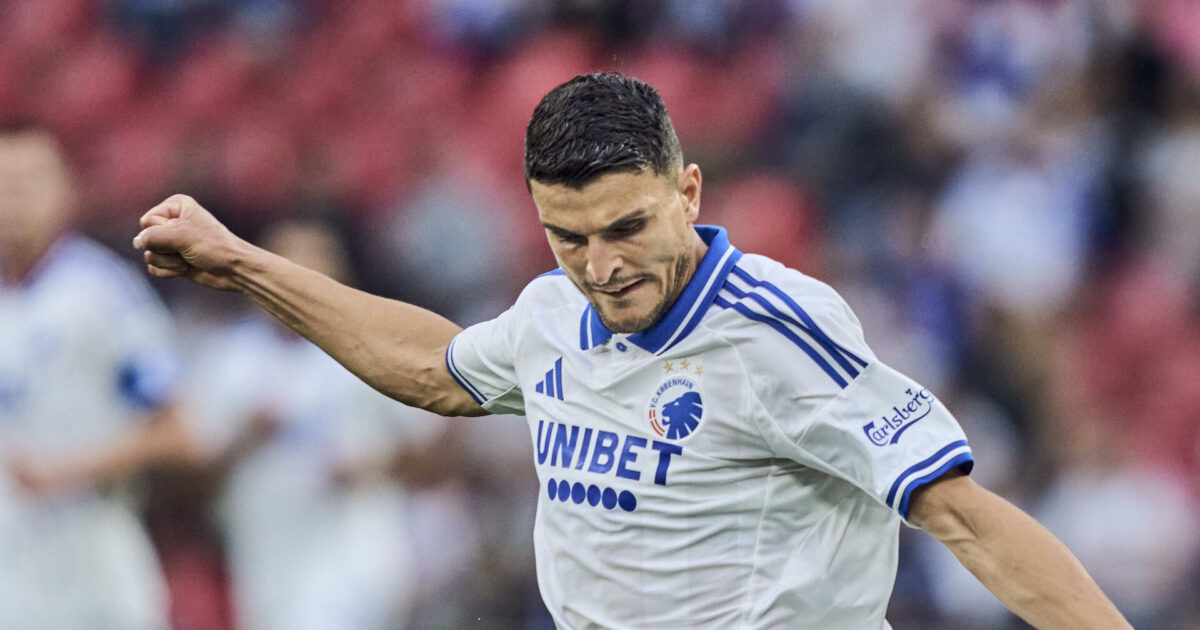 FCK-profil efter chancehav: Normalt havde jeg scoret to i første halvleg Foto: Thomas Traasdahl/Ritzau Scanpix