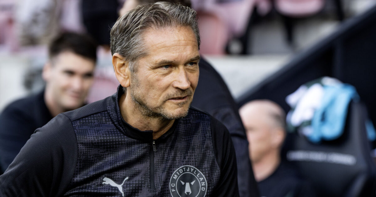 Thomasberg og FCM blev overrasket: Beder selv om problemer Foto: Bo Amstrup/Ritzau Scanpix