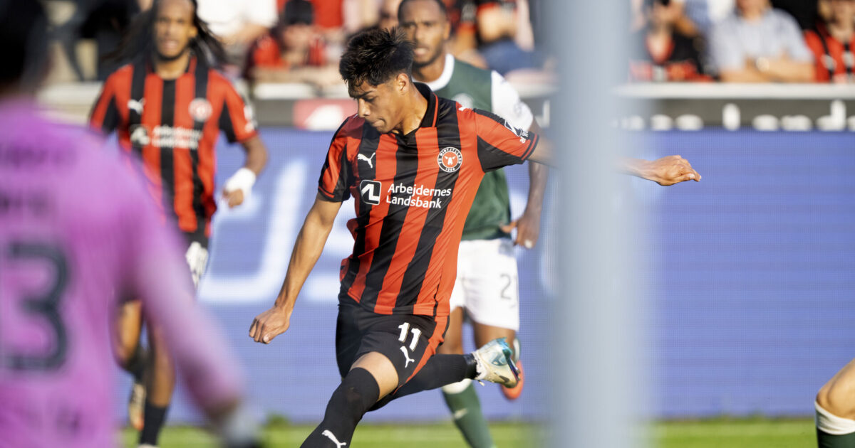 Nyt FCM-krav: Dario Osorio kan blive historisk dyr Foto: Bo Amstrup/Ritzau Scanpix