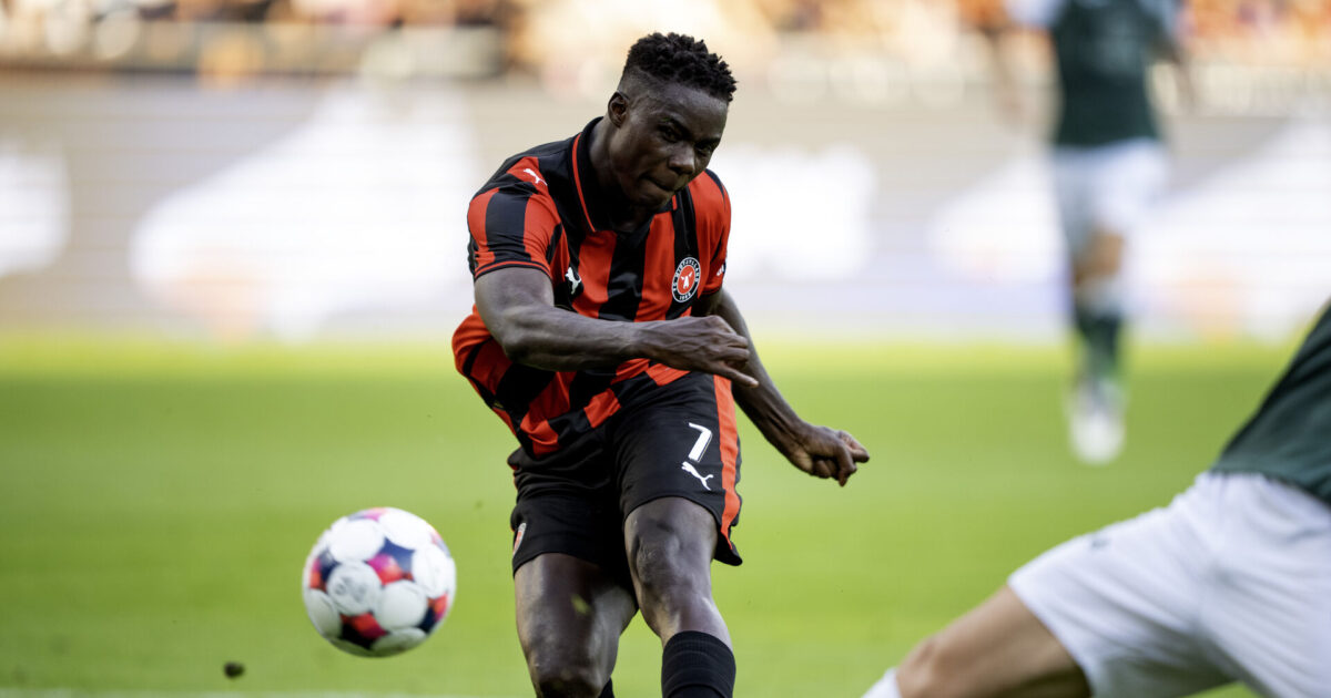 Franculino scorede sit tredje hattrick i FCM-trøjen – Her er Superligaens hattrick-konger Foto: Bo Amstrup/Ritzau Scanpix