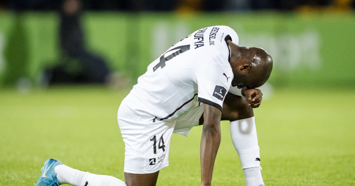 Vild drejning: Chilufya forlænger med FCM Foto: Mads Claus Rasmussen/Ritzau Scanpix