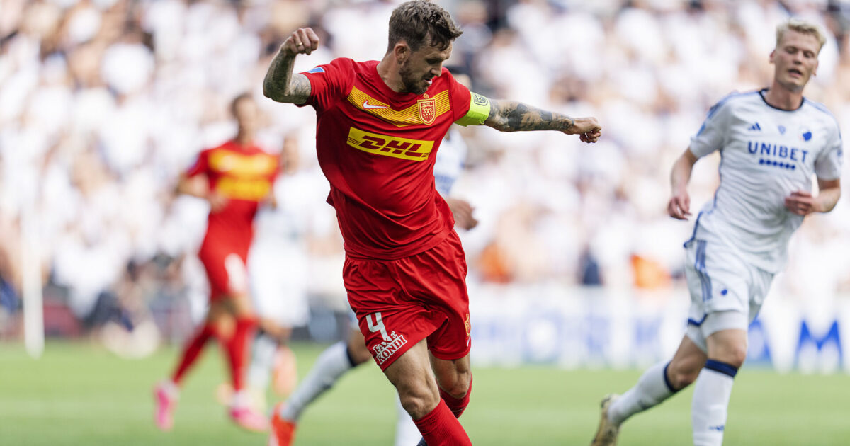 Superliga-anfører stopper sin aktive karriere og bliver træner Foto: Claus Bech/Ritzau Scanpix