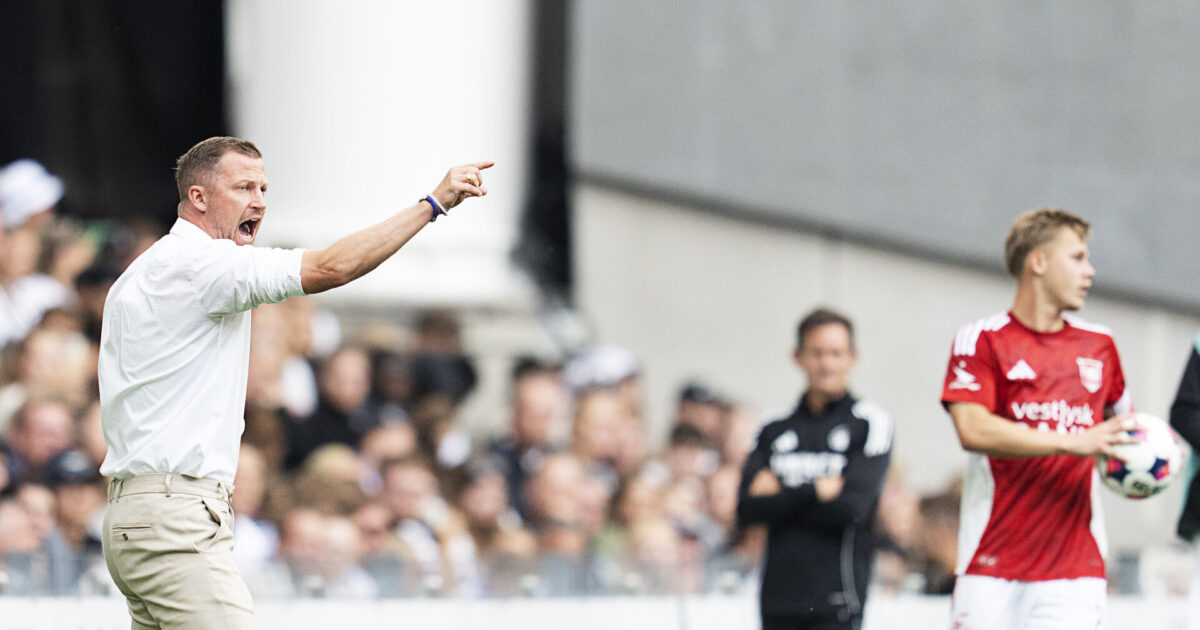 Neestrup: Man må ikke give så mange dødbolde væk, når de har én, der kan kaste 80 meter Foto: Claus Bech/Ritzau Scanpix