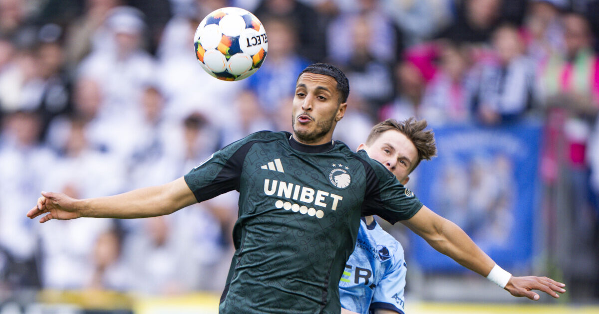 FCK må fjerne sponsor fra trøjen mod FC Drita Foto: Bo Amstrup/Ritzau Scanpix