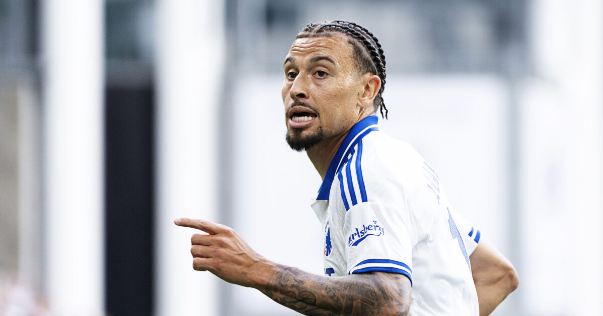 Larsson: Banens skyld, at jeg ikke scorer to Foto: Claus Bech/Ritzau Scanpix