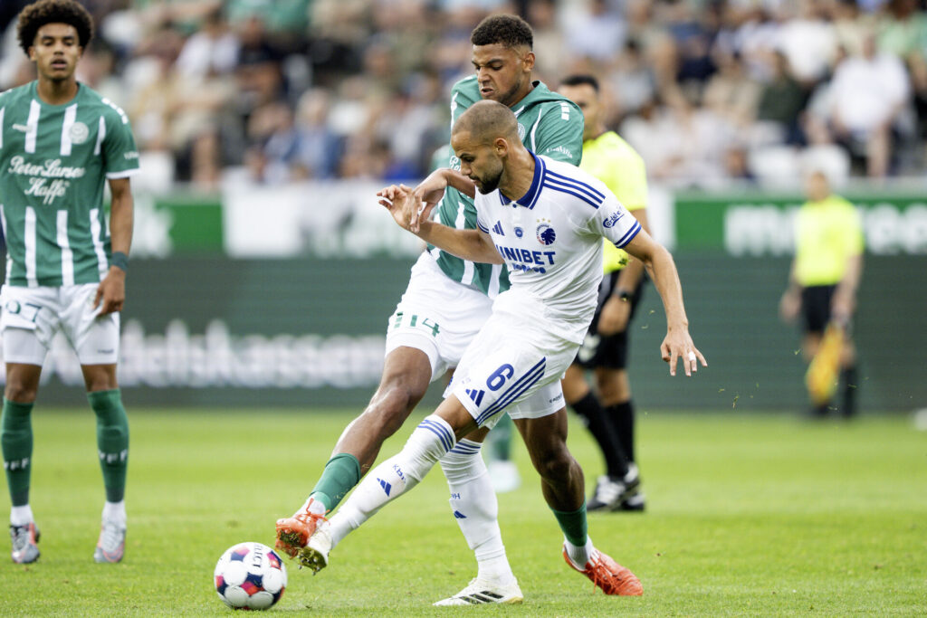 Pantelis Hatzidiakos i kamp for FCK.