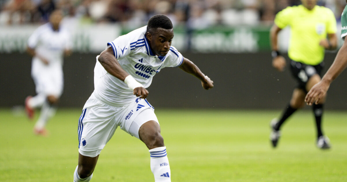 Moukoko forventede ikke flot modtagelse: Dejligt at mærke opbakning Foto: Bo Amstrup/Ritzau Scanpix