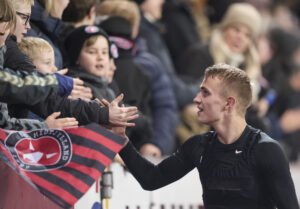 Victor Lind og FCM-fans