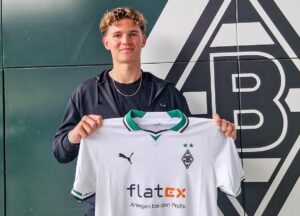 Foss med Gladbachs trøje