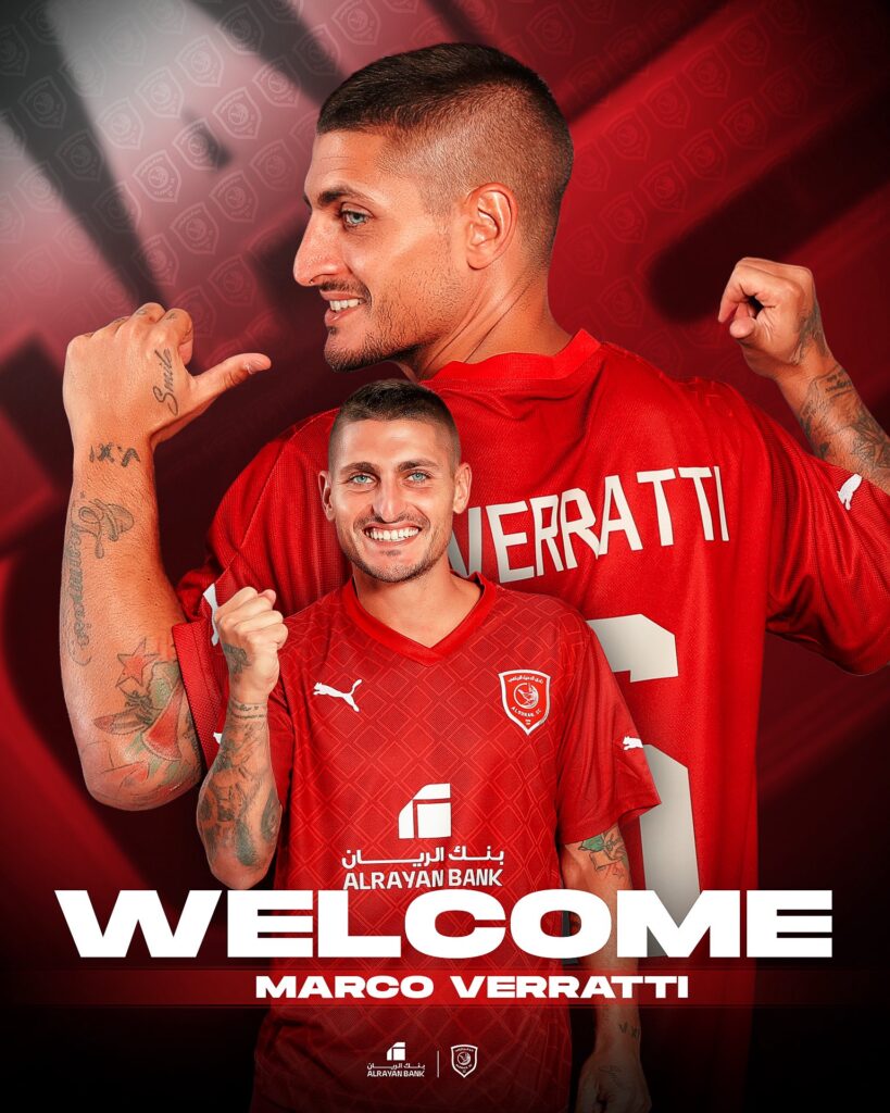 Verratti præsenteret i ny klub